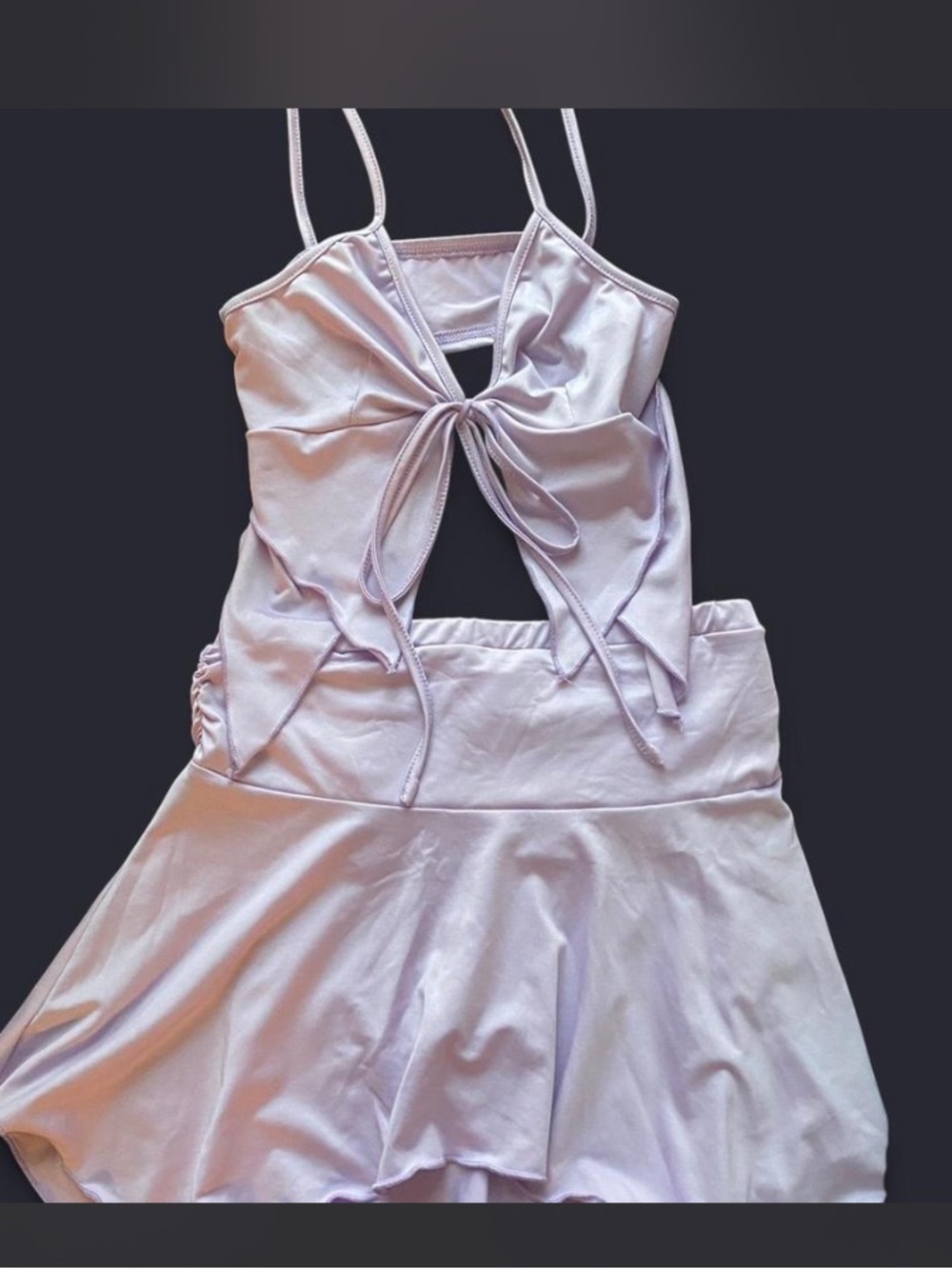 Lilac Skirt Set